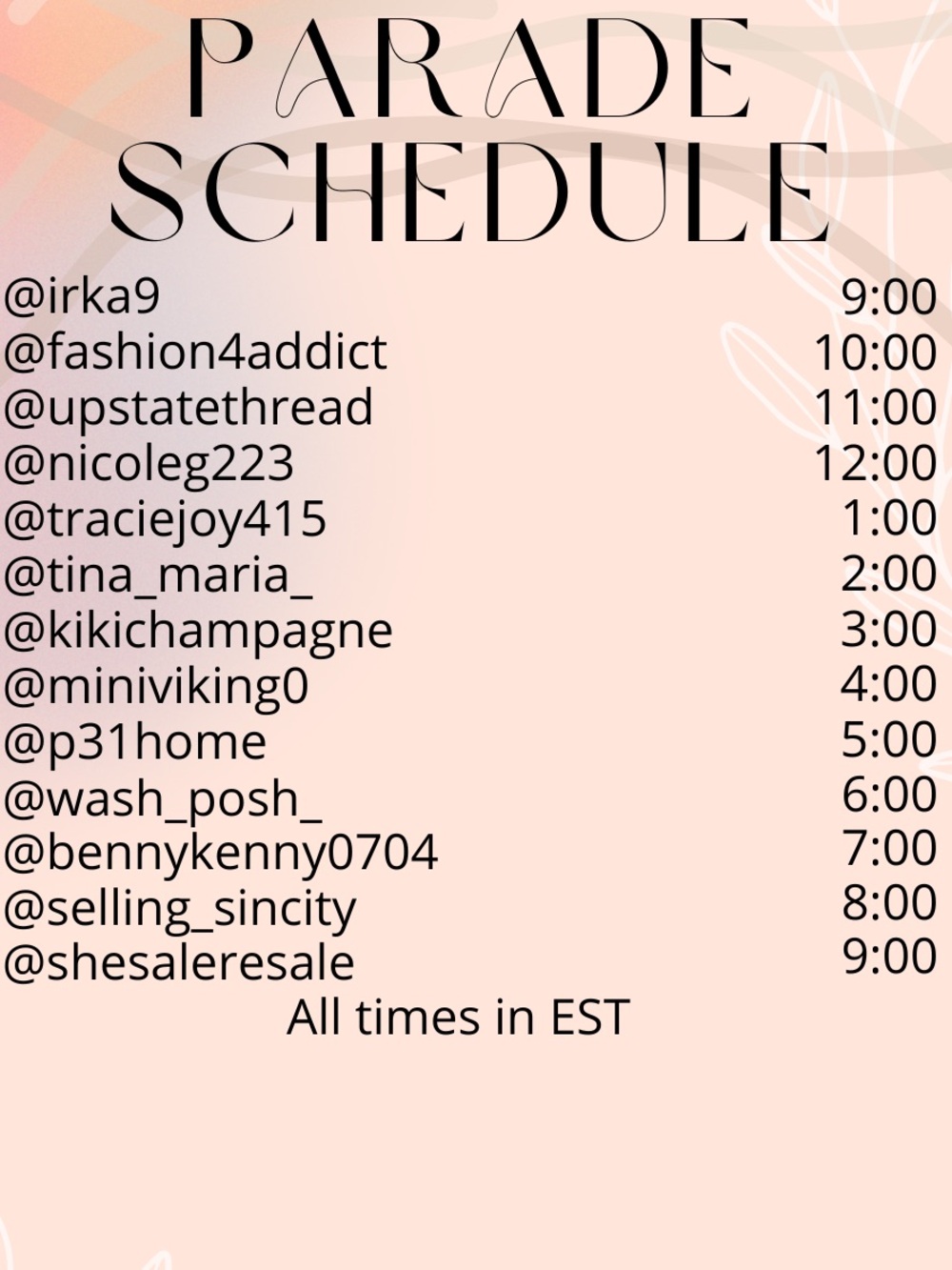 RAID PARADE May14th 💗 $3 STARTS 💗 Starting at 9:00am EST Thursday May 14th - Picture 2 of 2